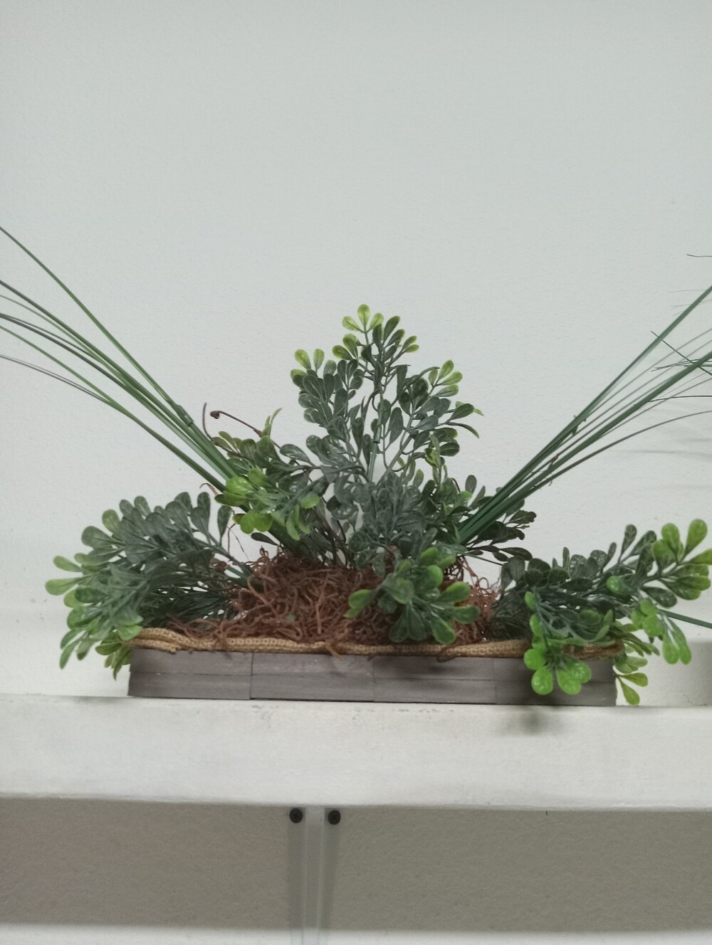 One Boxwood & Grass Artificial Bohemian Western Home Decoration